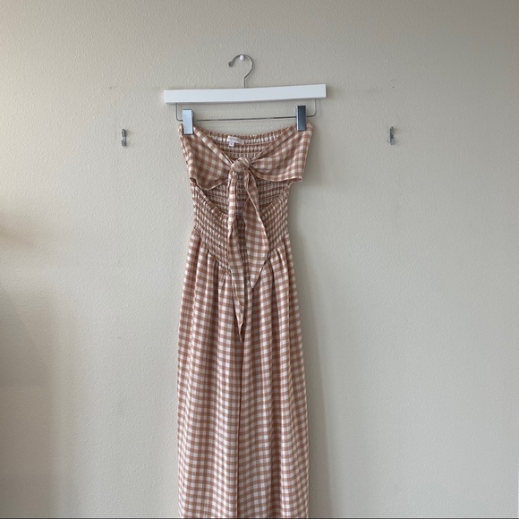 Plaid Jumpsuit - Picture 5 of 6